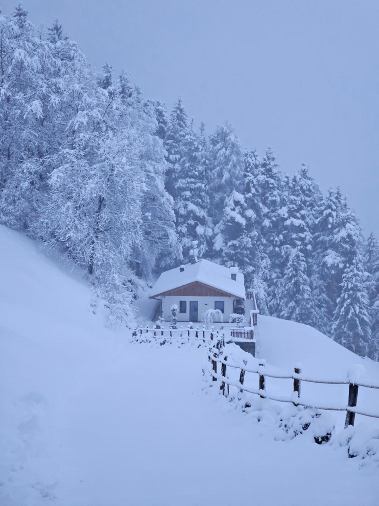 Alone In Chalet With View On Dolomites 维兰德罗 外观 照片